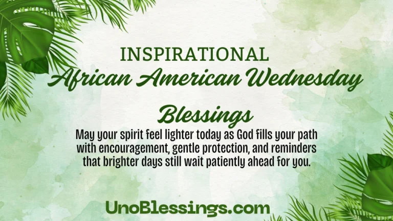 African American Wednesday Blessings