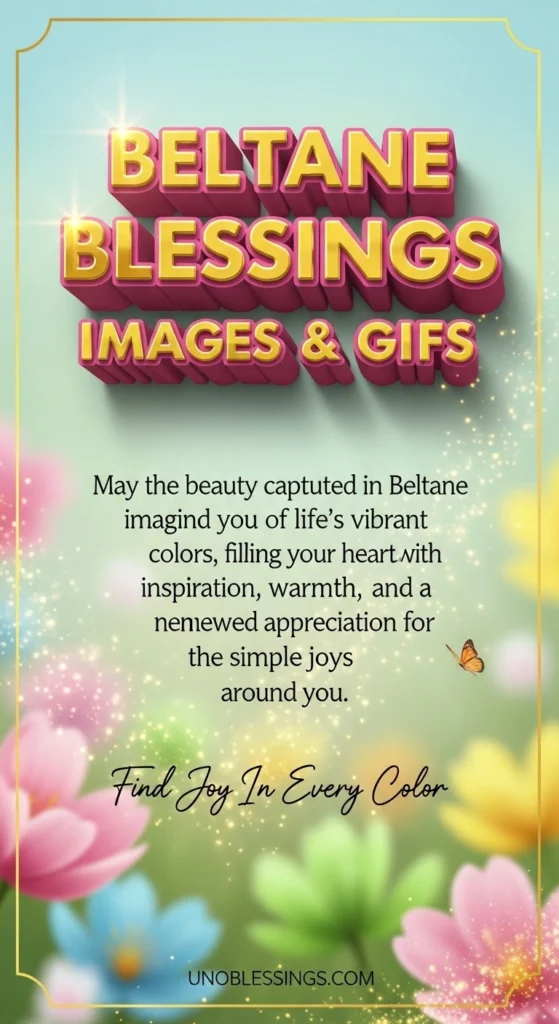 Beltane Blessings Images & GIFs