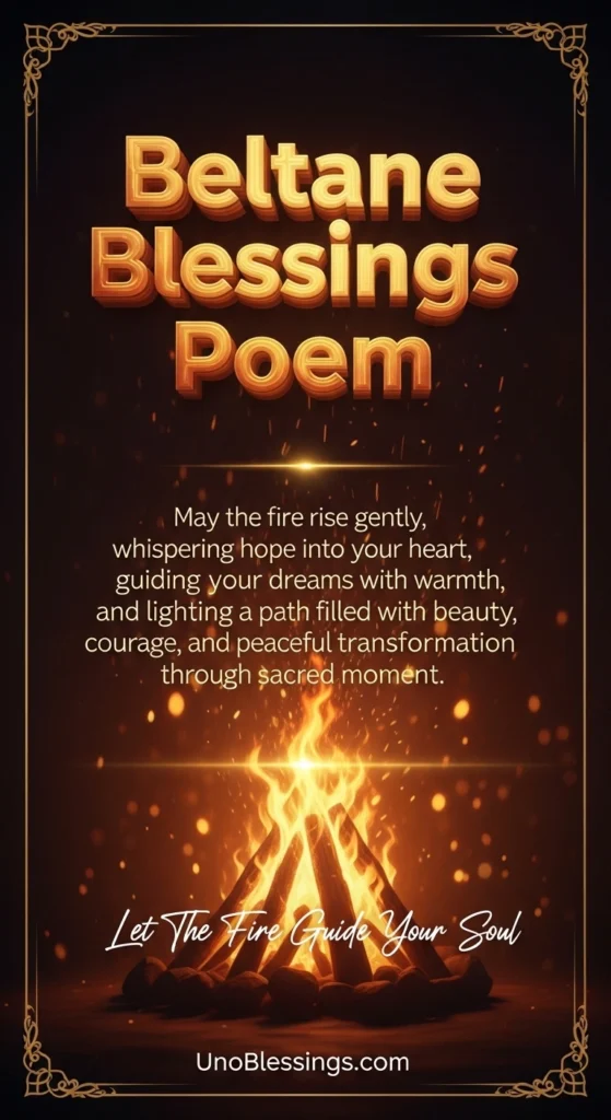 Beltane Blessings Poem