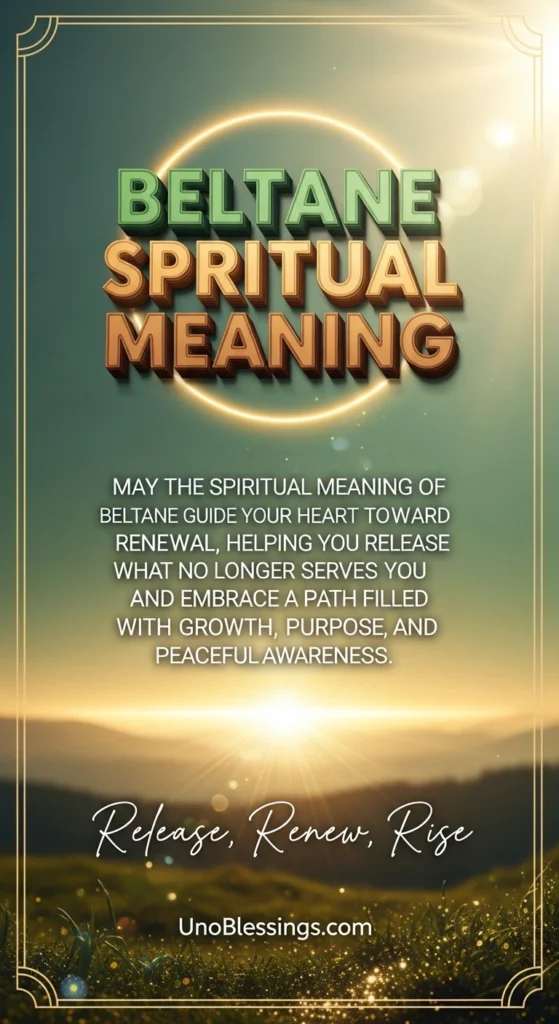Beltane Spiritual Meaning