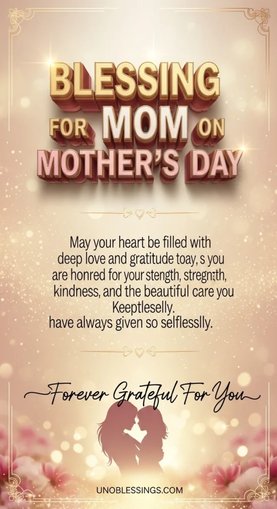 Blessing for Mom on Mother’s Day