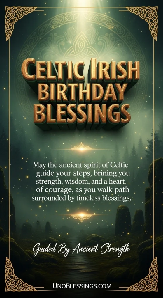 Celtic Irish Birthday Blessings