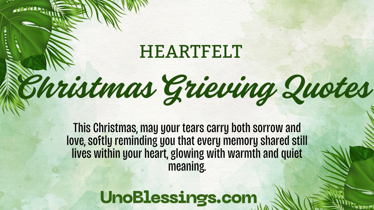 Christmas Grieving Quotes