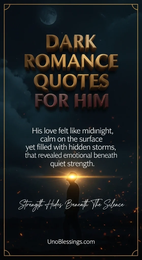 Dark Romance Quotes for Him