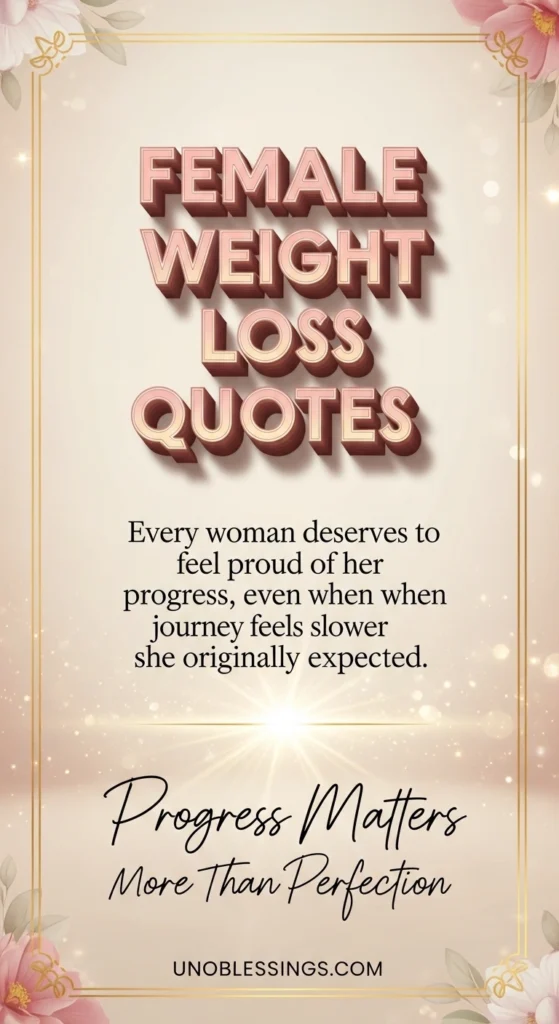 Female Weight Loss Quotes