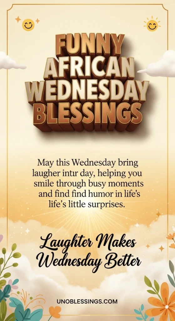 Funny African American Wednesday Blessings