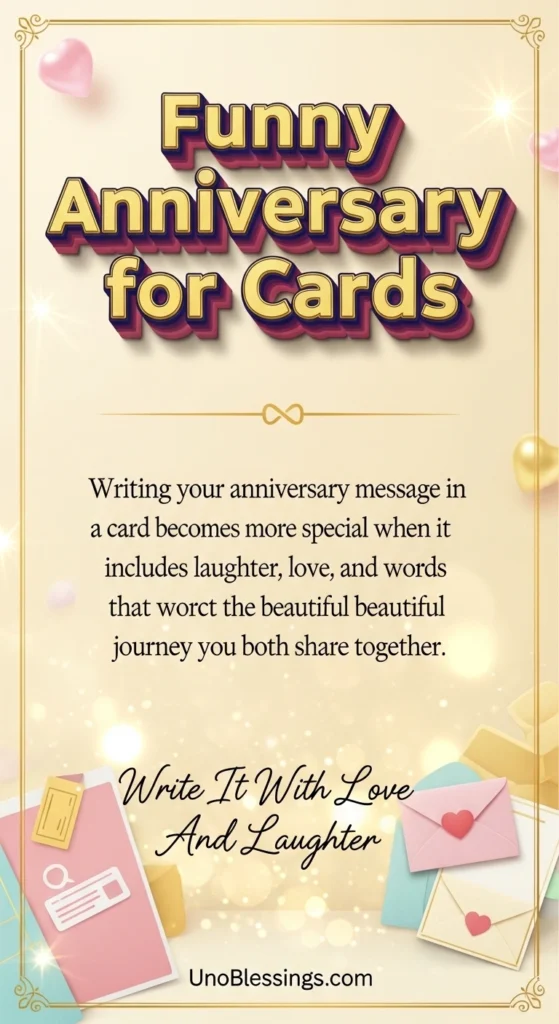 Funny Anniversary Quotes for Cards