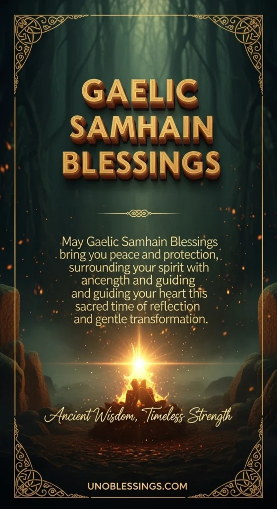 Gaelic Samhain Blessings