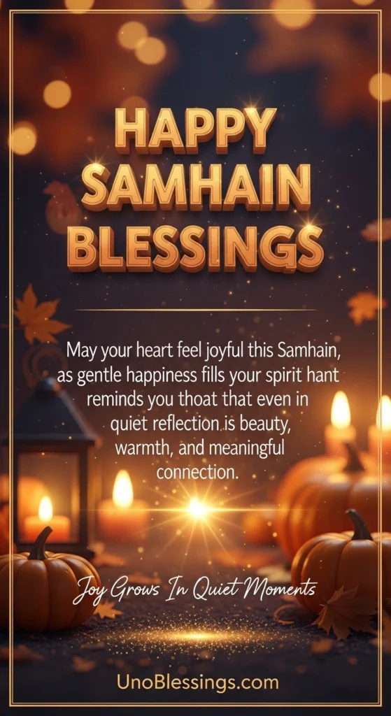 Happy Samhain Blessings