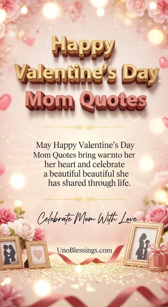 Happy Valentine’s Day Mom Quotes