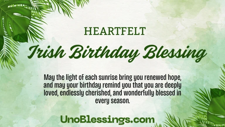 Irish Birthday Blessing
