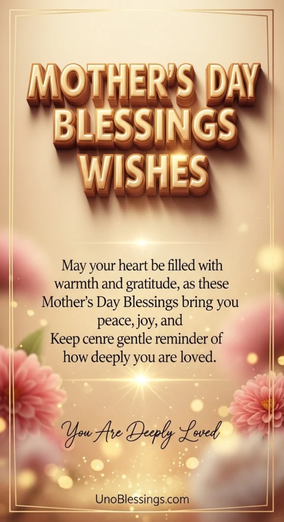Mother’s Day Blessings Wishes