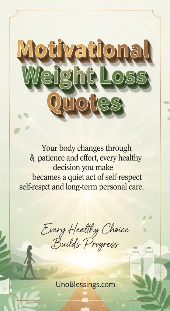 Motivational Weight Loss Quotes