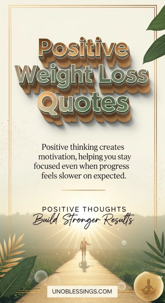 Positive Weight Loss Quotes