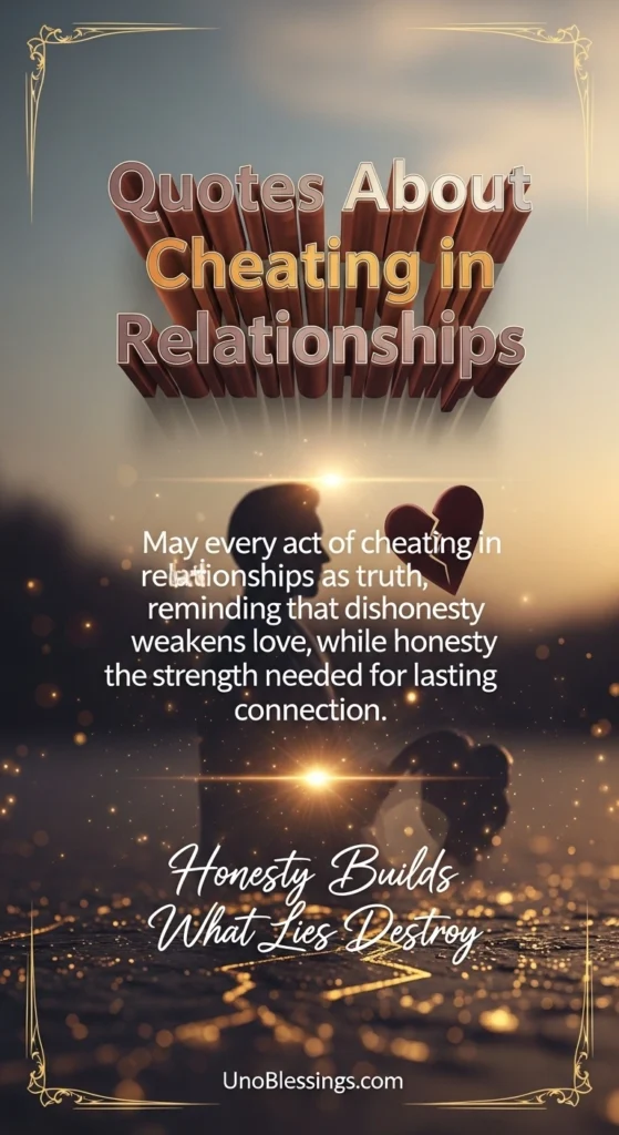 Quotes About Cheating in Relationships