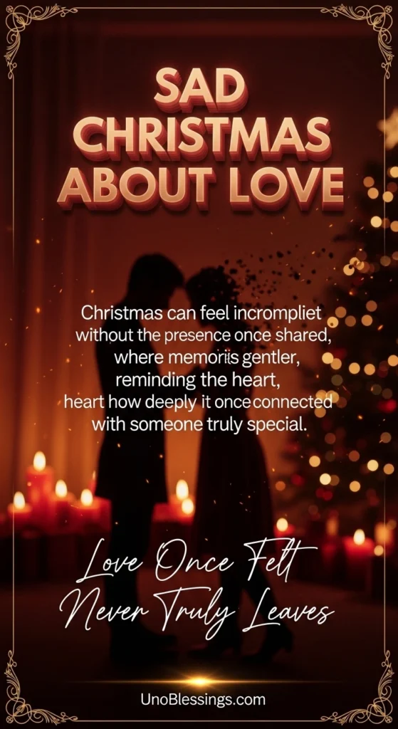 Sad Christmas Quotes About Love