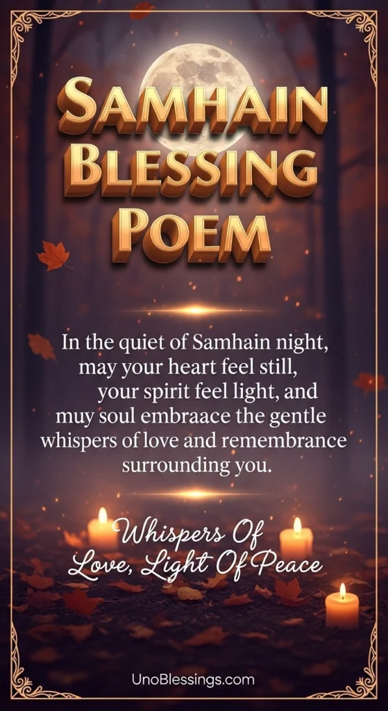 Samhain Blessing Poem