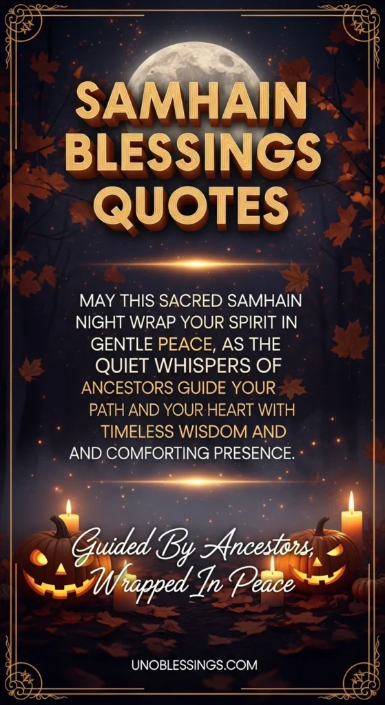 Samhain Blessings Quotes