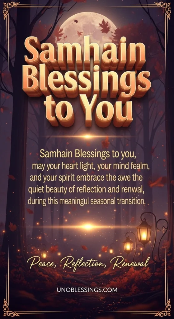 Samhain Blessings to You