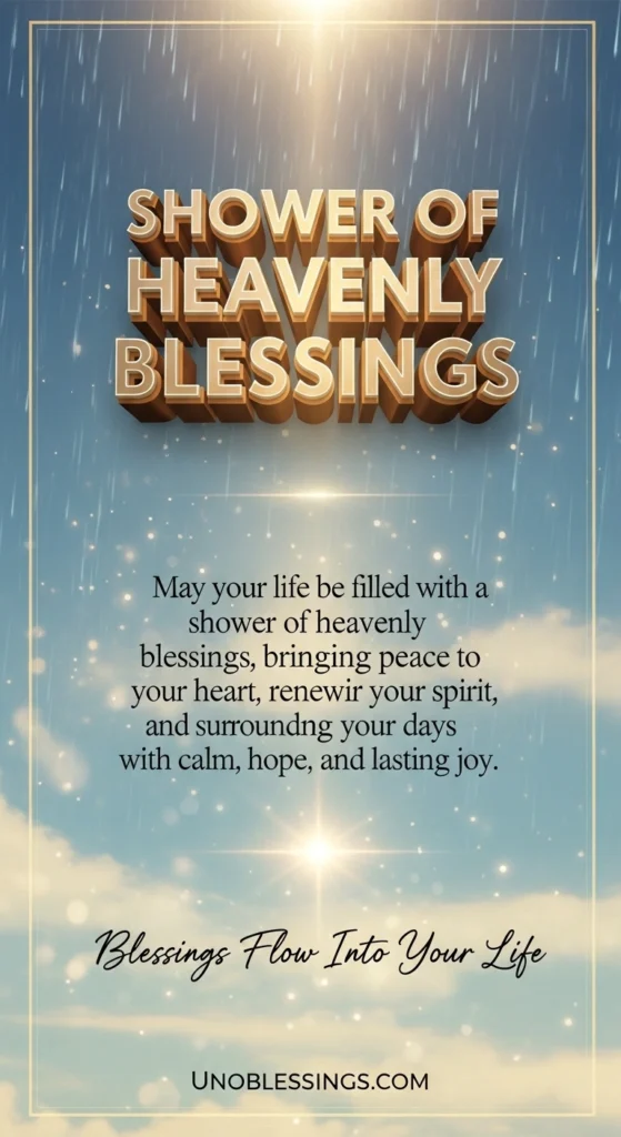Shower of Heavenly Blessings