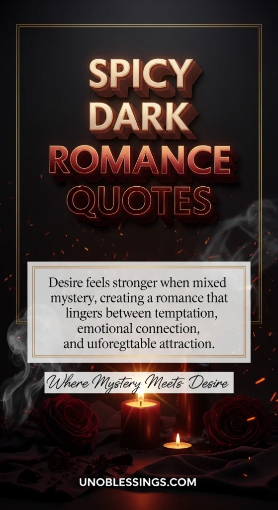 Spicy Dark Romance Quotes