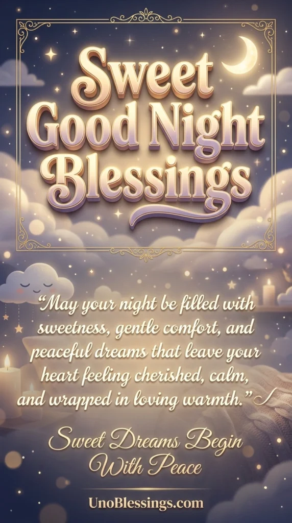 Sweet Good Night Blessings