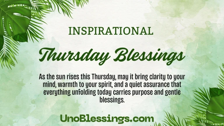 Thursday Blessings