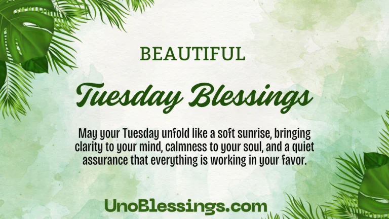 Tuesday Blessings