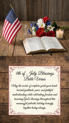 4th of July Blessings Bible Verses