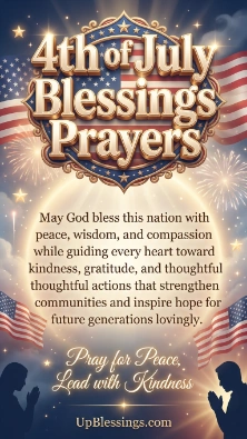 4th of July Blessings Prayers