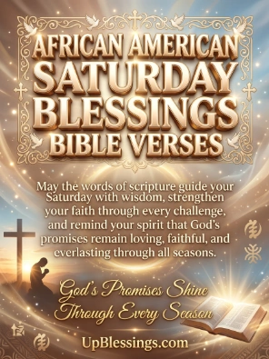 African American Saturday Blessings Bible Verses