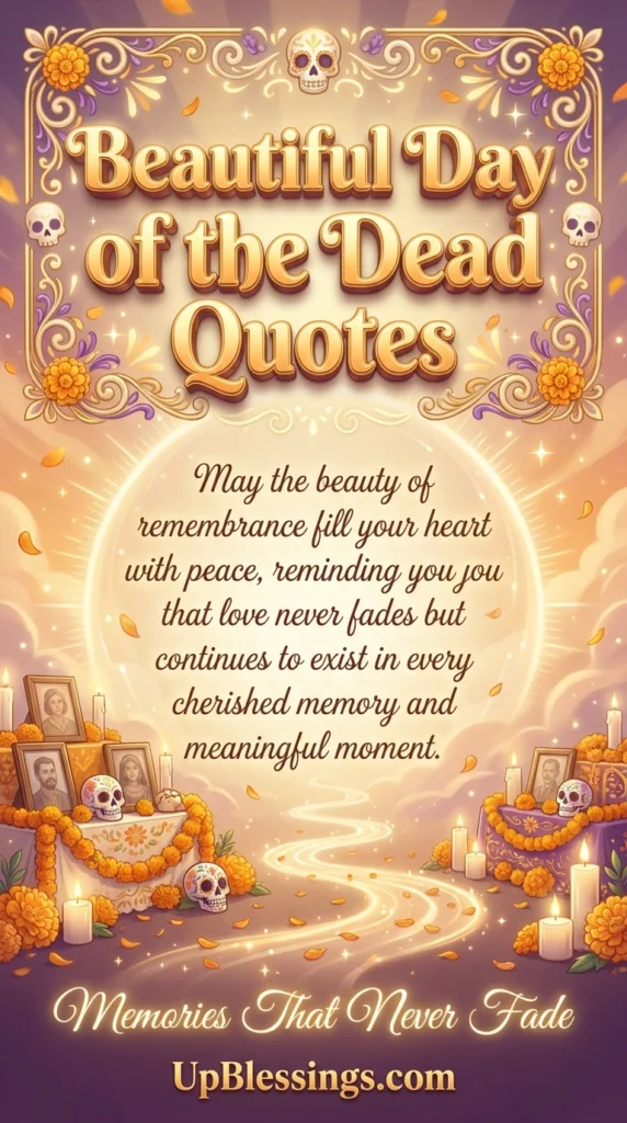 Beautiful Day of the Dead Quotes