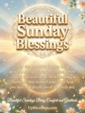 Beautiful Sunday Blessings