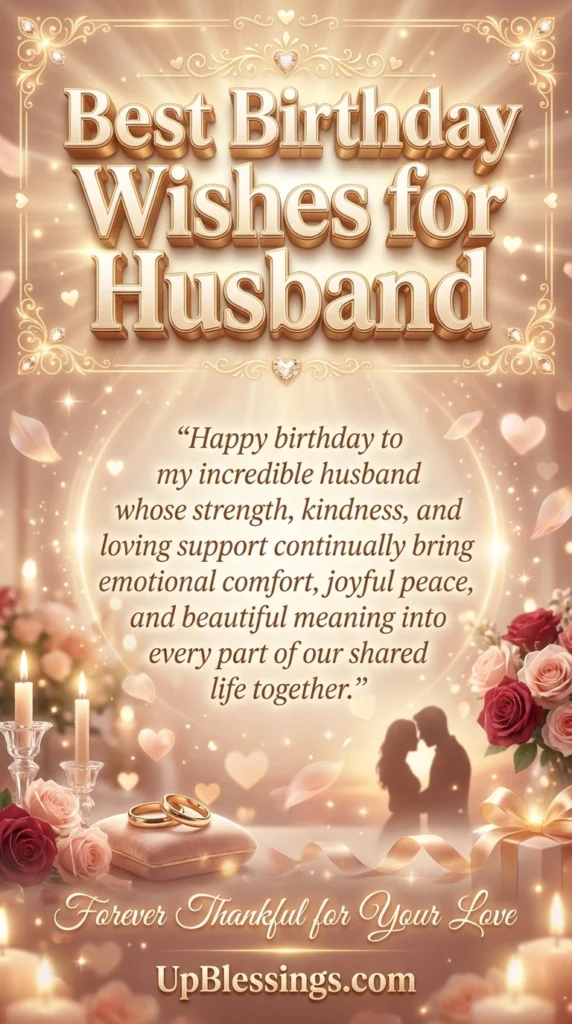 Best Birthday Wishes for Husband