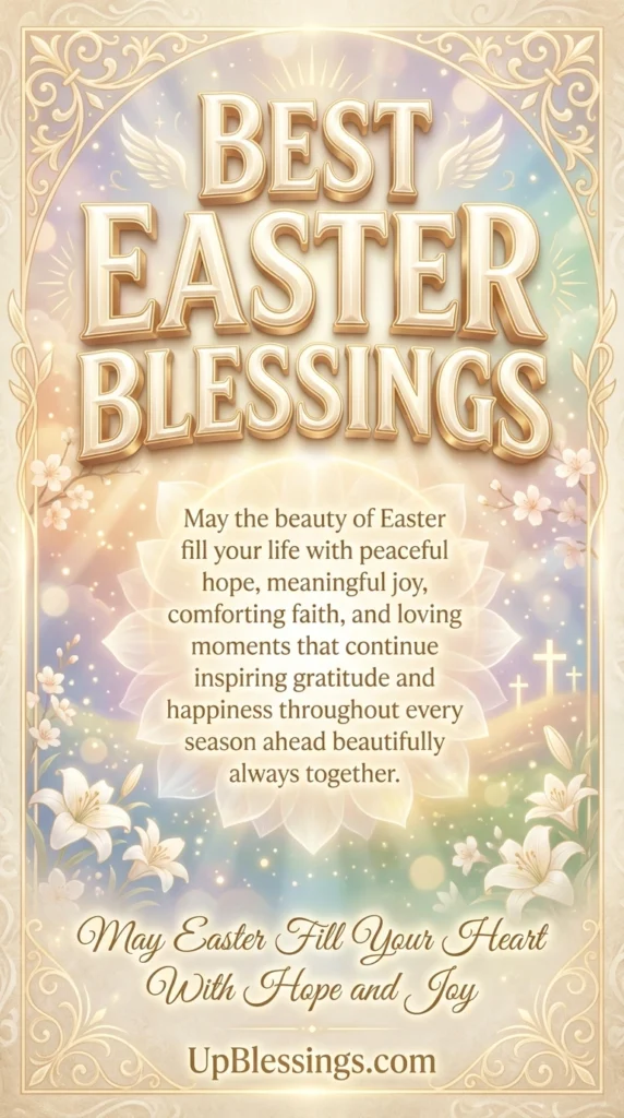 Best Easter Blessings