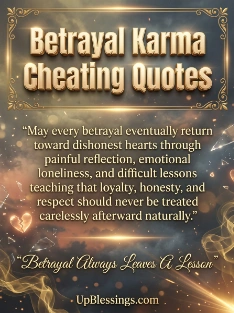 Betrayal Karma Cheating Quotes