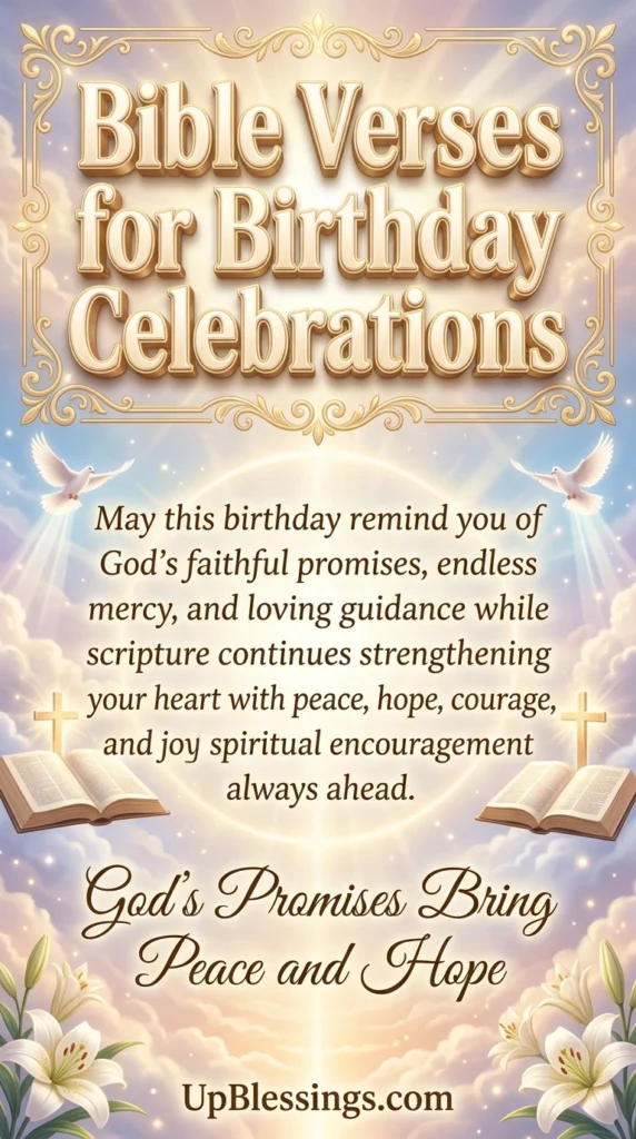 Bible Verses for Birthday Celebrations