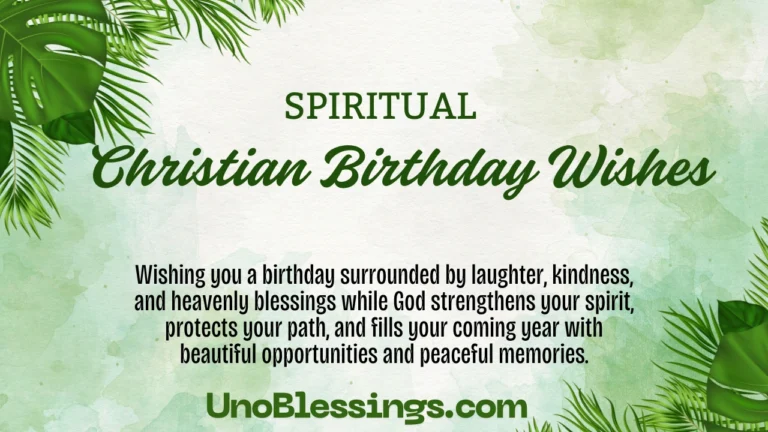Christian Birthday Wishes