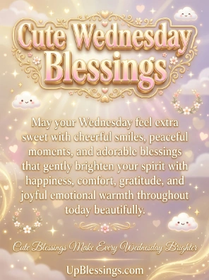 Cute Wednesday Blessings