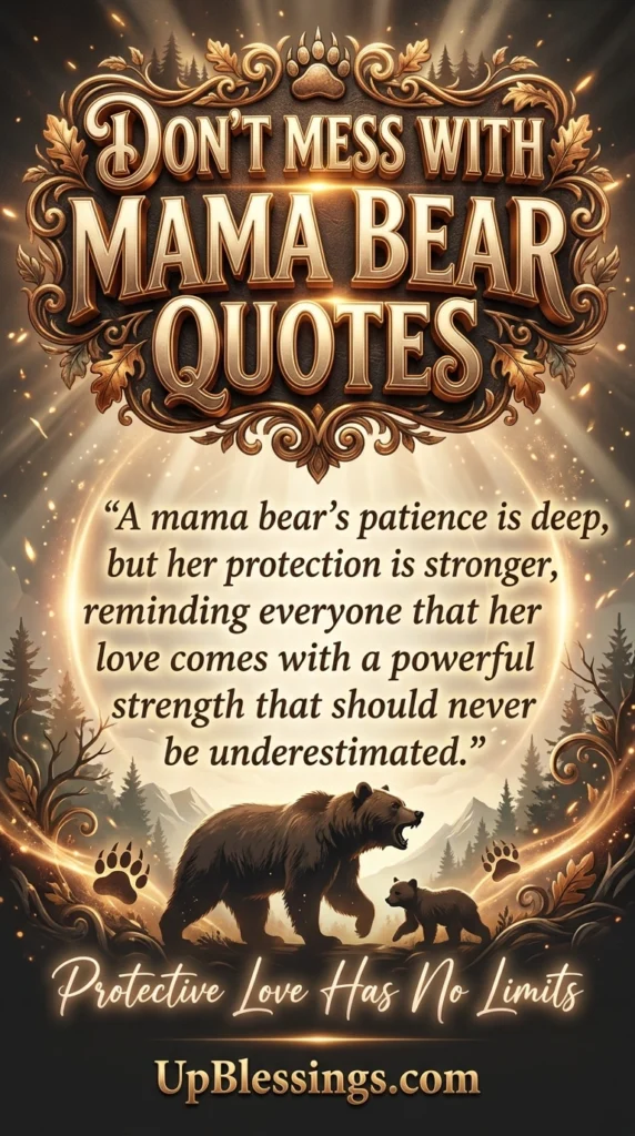 Don’t Mess with Mama Bear Quotes