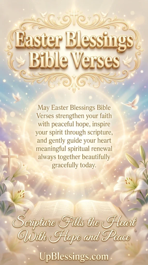 Easter Blessings Bible Verses