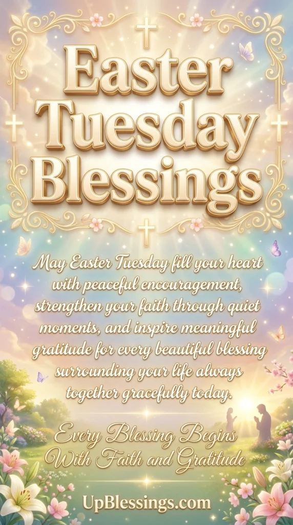 Easter Tuesday Blessings