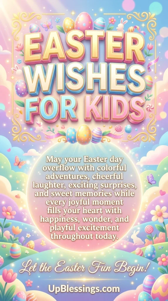 Easter Wishes for Kids