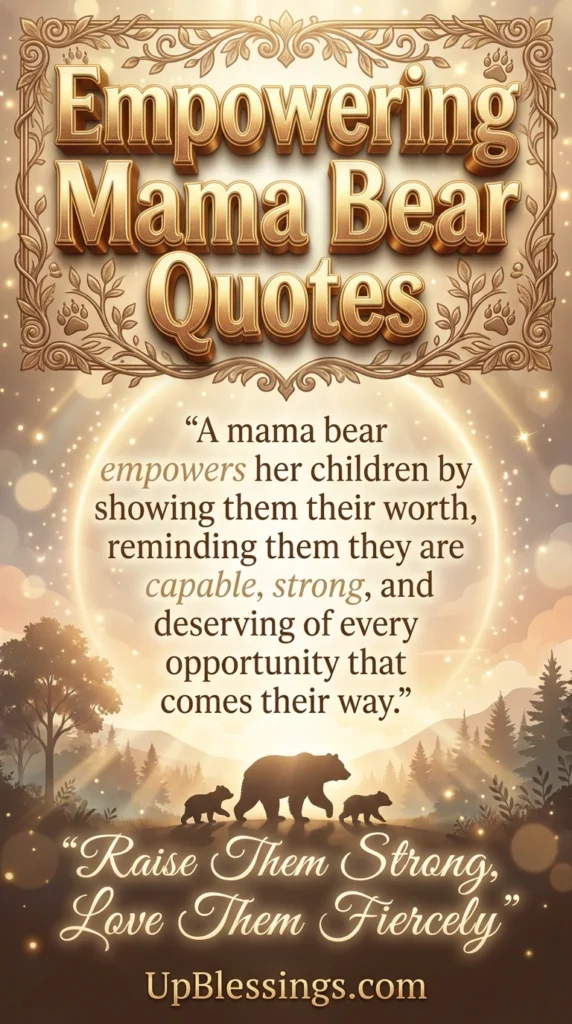 Empowering Mama Bear Quotes
