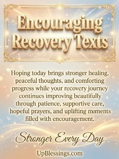 Encouraging Recovery Texts