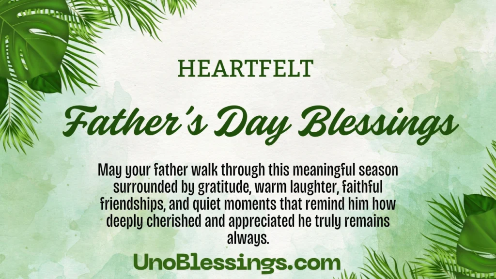 Father’s Day Blessings