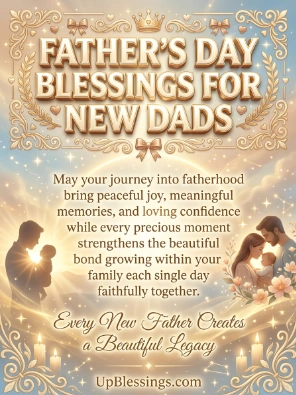 Father’s Day Blessings for New Dads