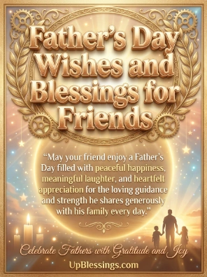 Father’s Day Wishes and Blessings for Friends