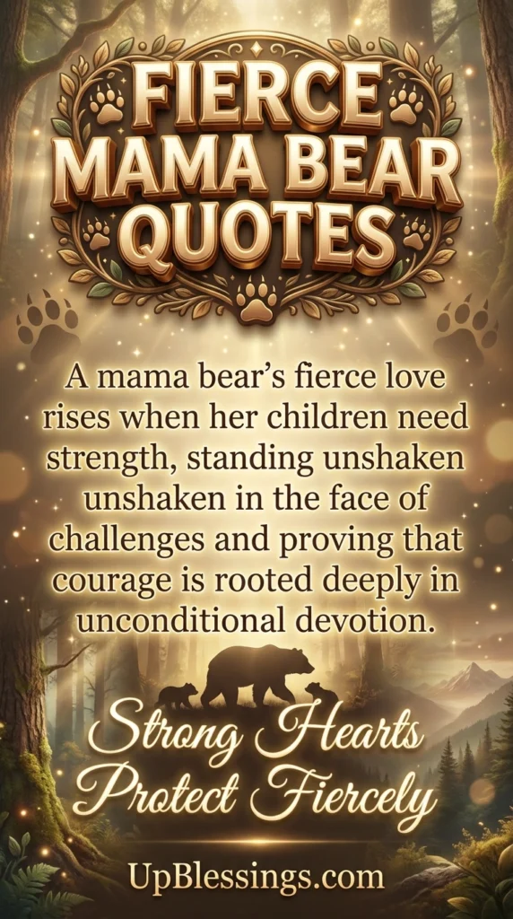 Fierce Mama Bear Quotes