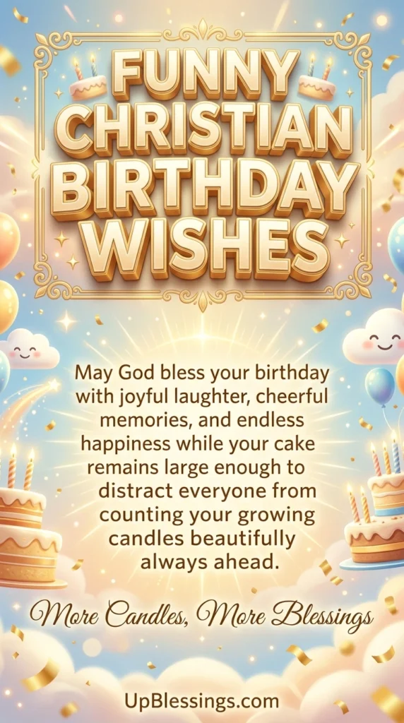 Funny Christian Birthday Wishes